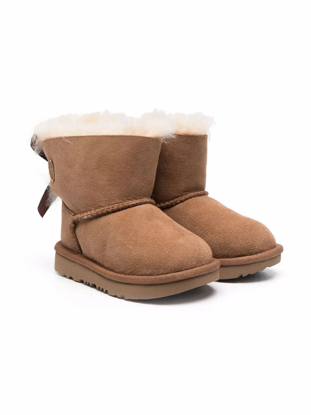  Ugg Kids Bailey Bow Ii Ankle Boots - Brown 