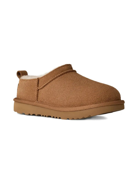  Ugg Kids Classic Micro Suede Leather Boots - Brown 