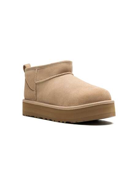  Ugg Kids Classic Ultra Mini Platform sand Boots - Neutrals 