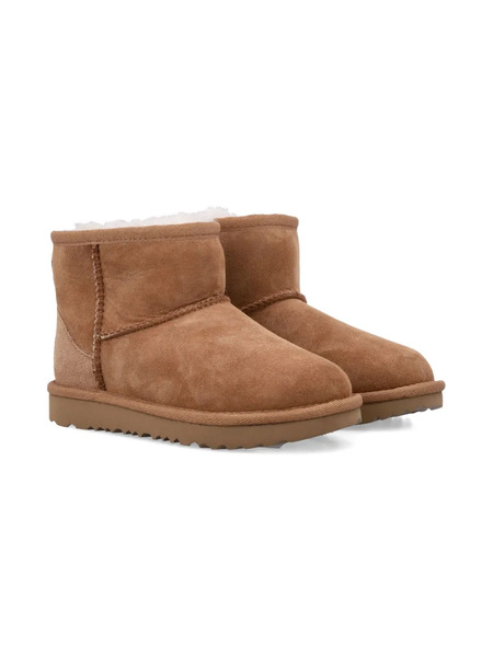  Ugg Kids Pull-tab Stitch-trim Boots - Brown 