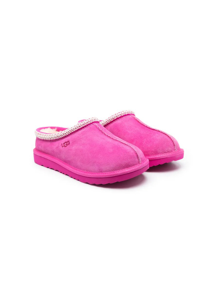  Ugg Kids Tasman Stitching-detail Slippers - Pink 