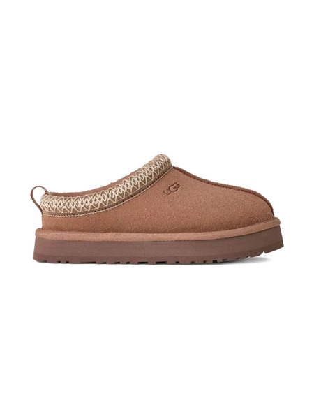  Ugg Kids Tazz Platform Trim Slippers - Brown 