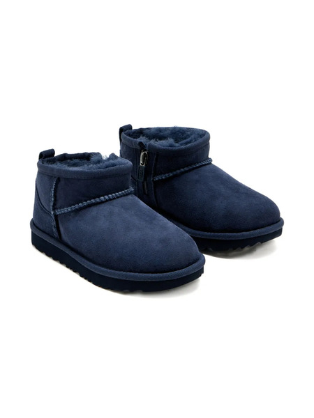  Ugg Kids Zip-detail Suede Boots - Blue 