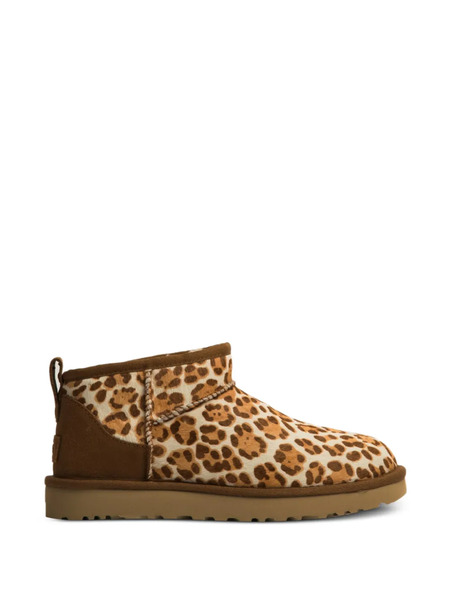  Ugg Leopard-print Mules - Neutrals 