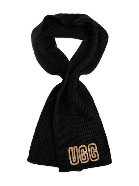  Ugg Logo Scarf - Black 