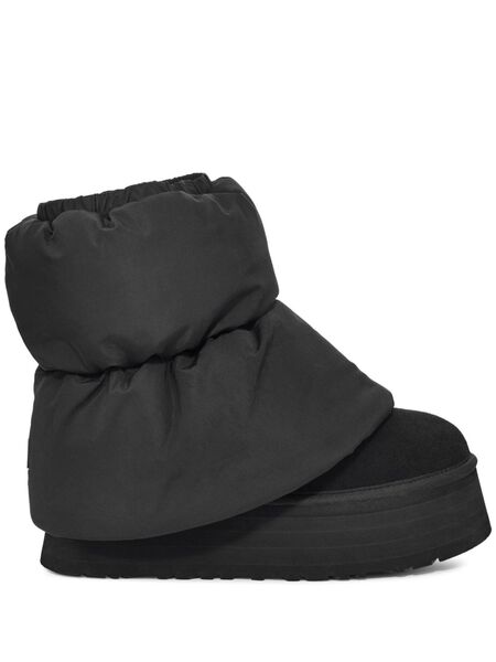  Ugg Mini Dipper Puffer Boots - Black 