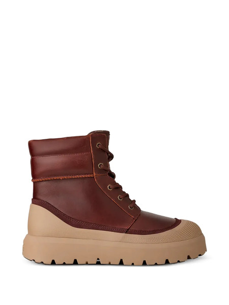  Ugg Neumel Lace-up Lug-sole Boots - Brown 
