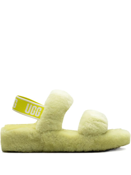  Ugg Oh Yeah Slide sulfur Sandals - Yellow 