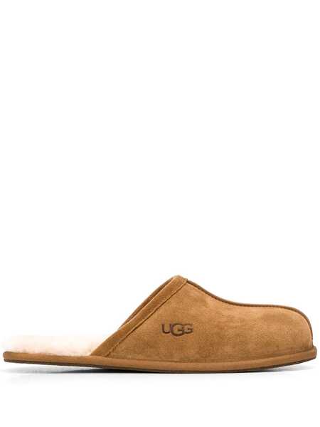  Ugg Scuff Sheepskin Slippers - Brown 