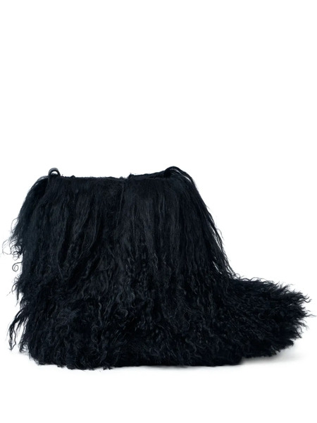  Ugg Shaggy Short Boots - Black 
