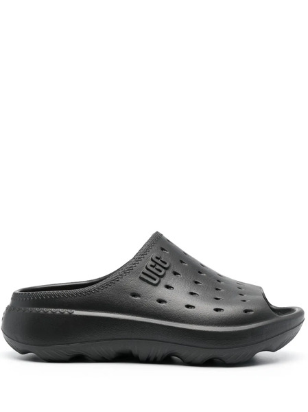  Ugg Slide It Logo-embossed Sandals - Black 