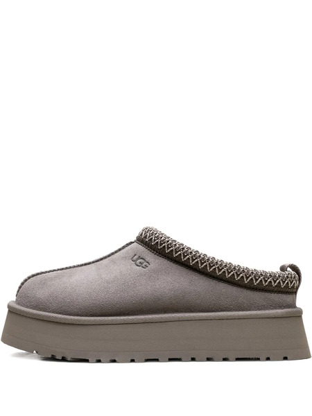  Ugg Tazz Ii Platform Flat Mules - Grey 