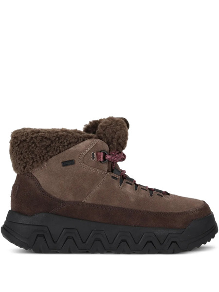  Ugg Terretrail Cozy Lace Suede Boots - Brown 