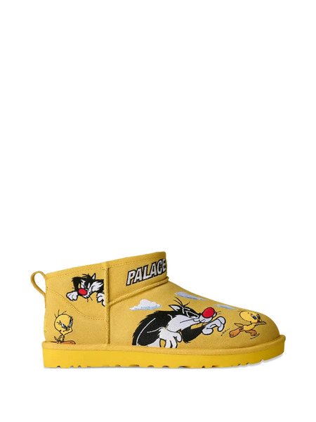 Ugg X Palace X Looney Tunes Ultra Mini Boots - Yellow 