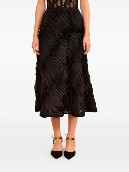  Ulla Johnson Amiko Midi Skirt - Black 