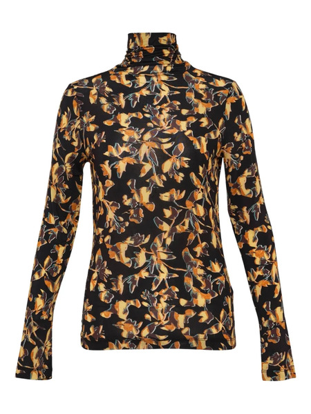  Ulla Johnson Aurelia Turtleneck Top - Black 