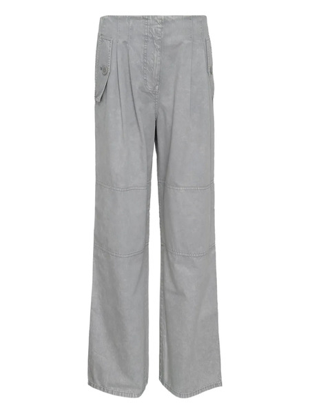  Ulla Johnson Casey Pleated-pocket Trousers - Grey 