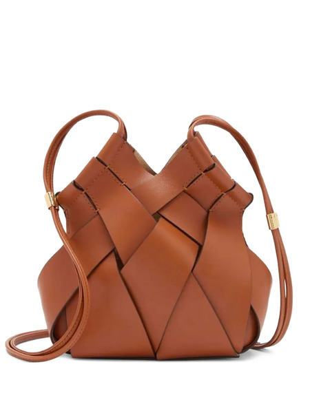  Ulla Johnson Charlotte Leather Cross Body Bag - Brown 