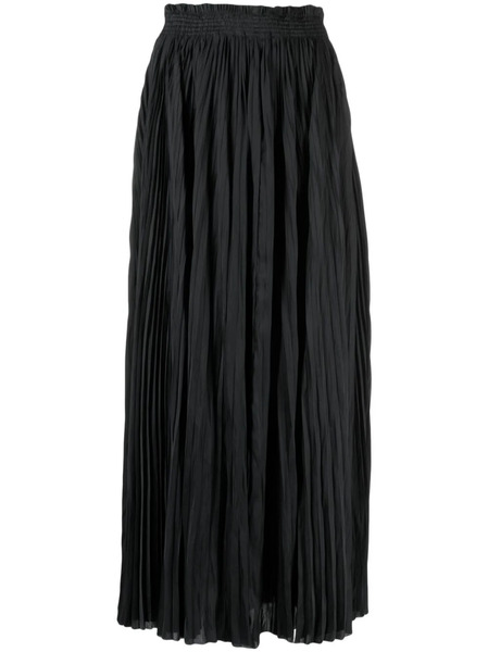  Ulla Johnson Elasticated-waist Pleated Skirt - Black 