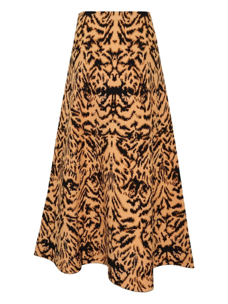  Ulla Johnson Lani Midi Skirt - Neutrals 