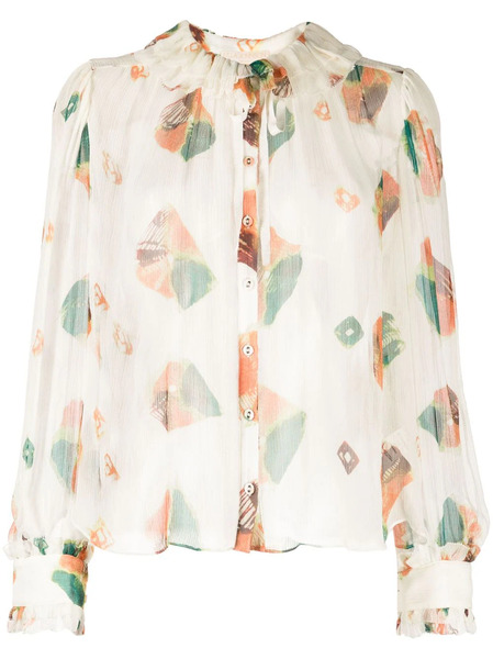  Ulla Johnson Pippa Silk Blouse - White 