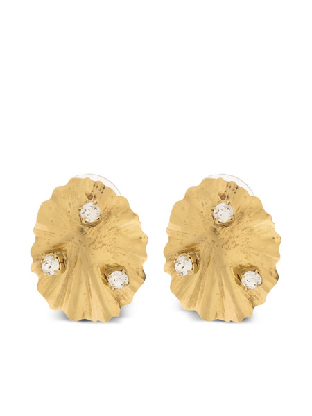  Ulla Johnson Ruffled-design Earrings - Gold 
