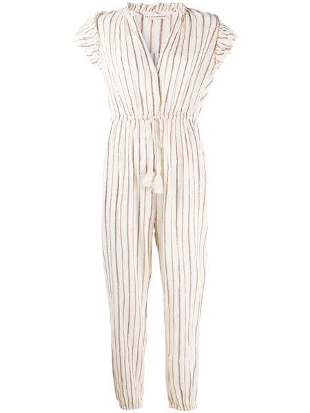  Ulla Johnson Striped Jumpsuit - Neutrals 