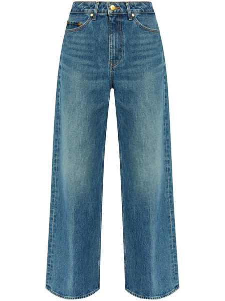  Ulla Johnson The Willow Wide-leg Jeans - Blue 