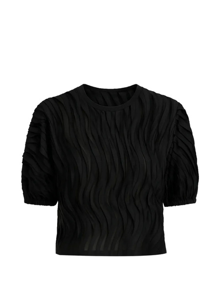  Ulla Johnson Vayda Short-sleeve Top - Black 