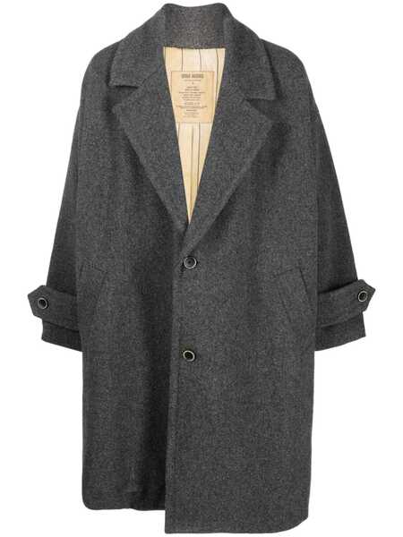  Uma Wang Cassie Single-breasted Coat - Grey 