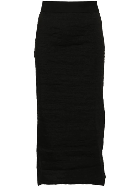  Uma Wang Celeno Midi Skirt - Black 