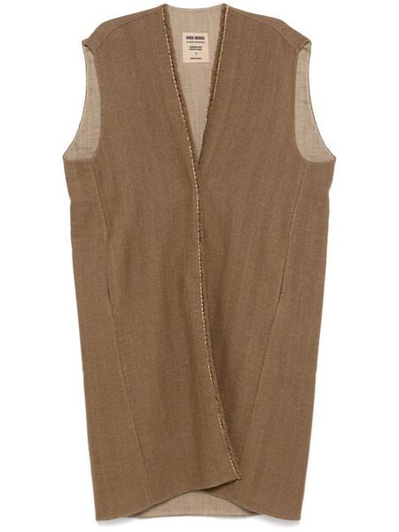  Uma Wang Cinnamon Coat - Brown 