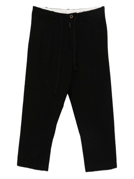  Uma Wang Drawstring Trousers - Black 
