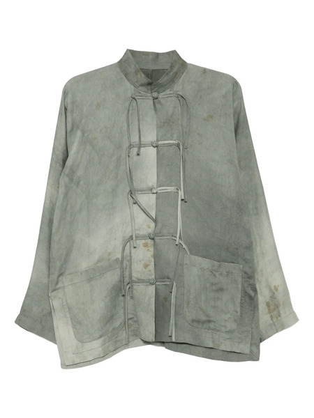  Uma Wang Faded Effect Shirt - Blue 