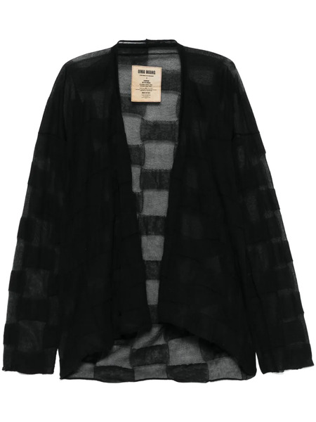  Uma Wang Fine-knit Cardigan - Black 