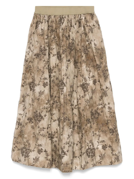  Uma Wang Gillian Midi Skirt - Neutrals 
