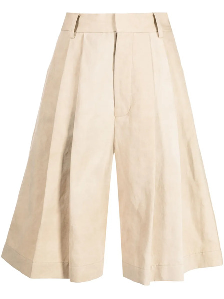  Uma Wang Knee-length Wide-leg Shorts - Brown 