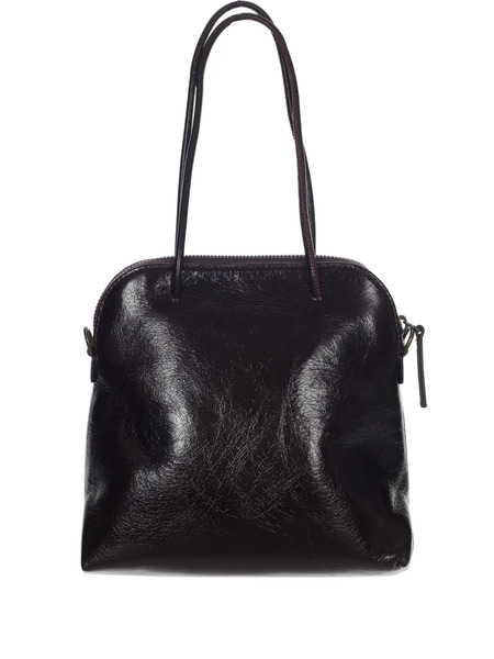  Uma Wang Leather Zip Tote Bag - Purple 