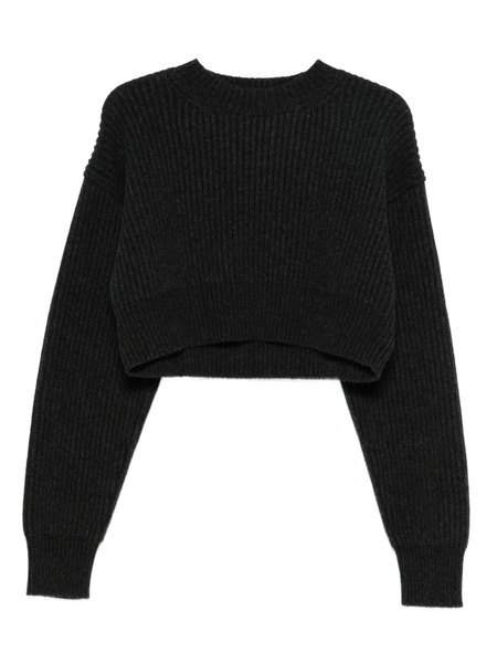 Uma Wang Ribbed Sweater - Black 