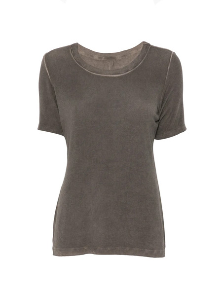  Uma Wang Ribbed T-shirt - Brown 