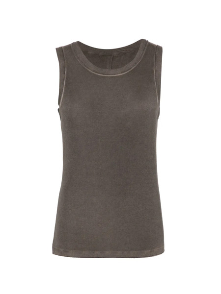  Uma Wang Ribbed Top - Brown 