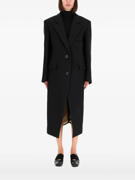  Uma Wang Single-breasted Coat - Black 