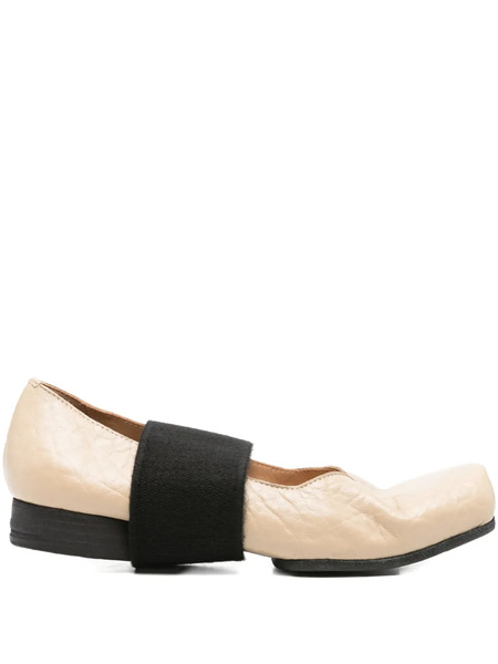  Uma Wang Two-tone Ballet Flats - Neutrals 