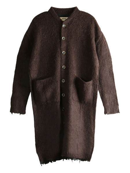  Uma Wang Two-tone Cardigan - Brown 