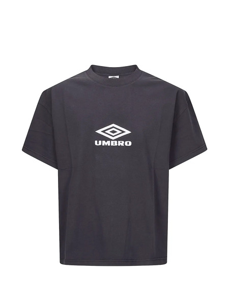  Umbro Logo-embroidered Logo T-shirt - Grey 