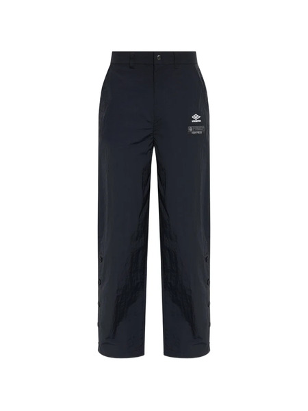  Umbro Logo-embroidered Trousers - Black 