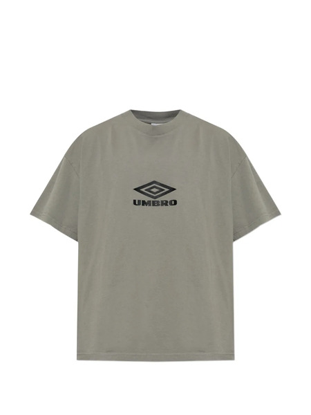  Umbro Logo-embroidery T-shirt - Grey 