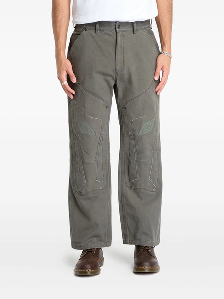  Umbro Shinguard Cotton Trousers - Green 