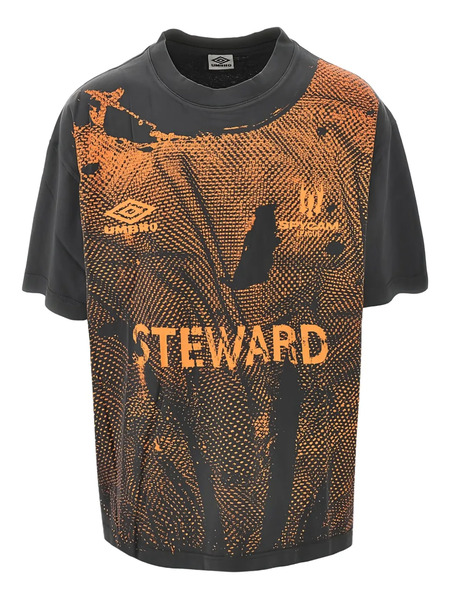  Umbro Steward Printed T-shirt - Grey 