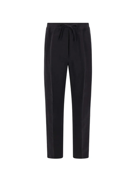  Umit Benan Drawstring Trousers - Black 
